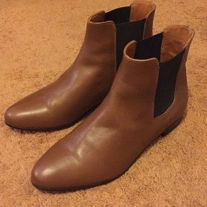 Brown bootie J.Crew